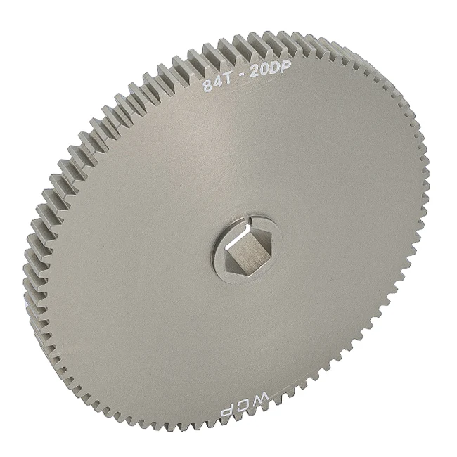 84t Aluminum Spur Gear (20 DP, 1/2" Hex Bore)