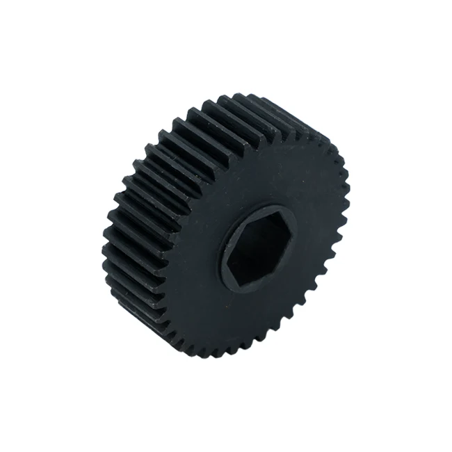 40t Steel Spur Gear (32 DP, 3/8" Hex Bore)