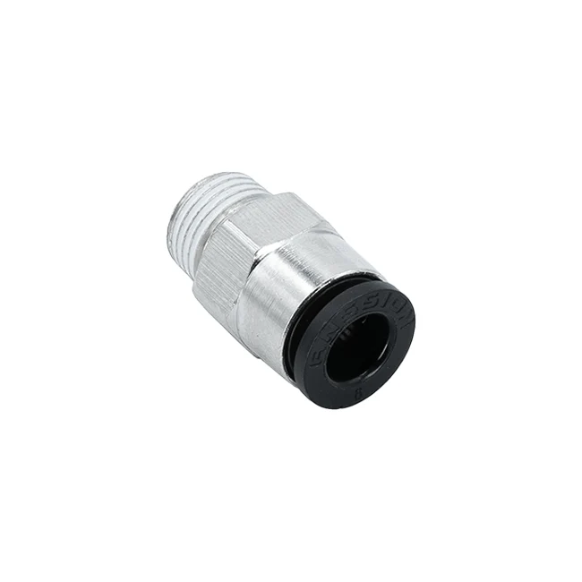1/8" NPT, 1/4" Hose, Straight Pneumatic Fitting (5-pack)