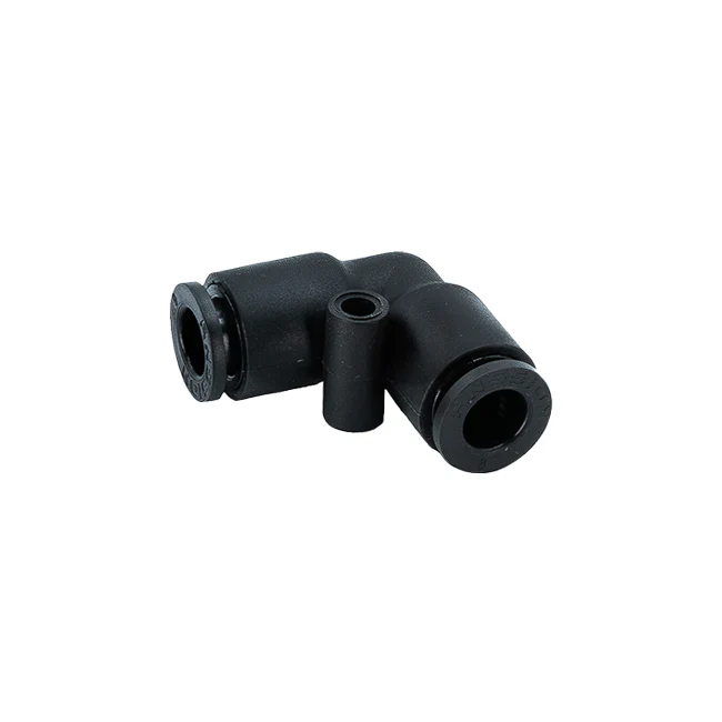 1/4" Hose, 90 Deg. Elbow Pneumatic Fitting (5-pack)