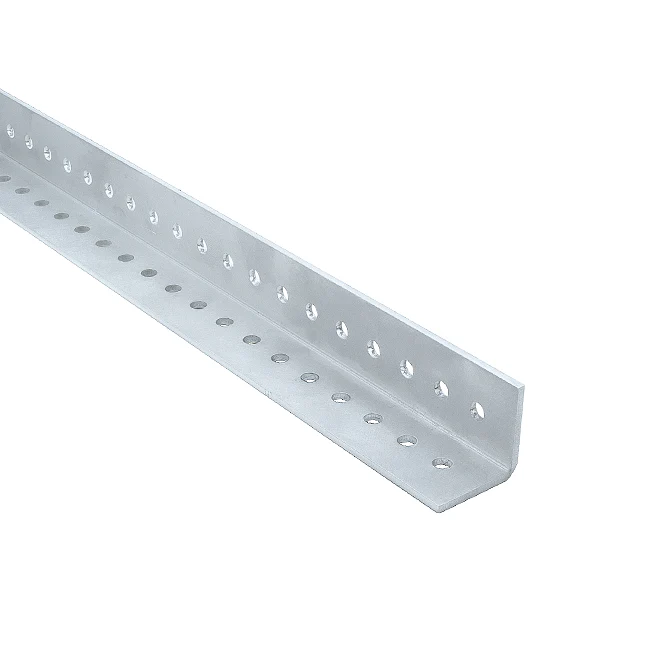 1" x 1" x 0.090" Aluminum Angle with Hole Pattern (47")