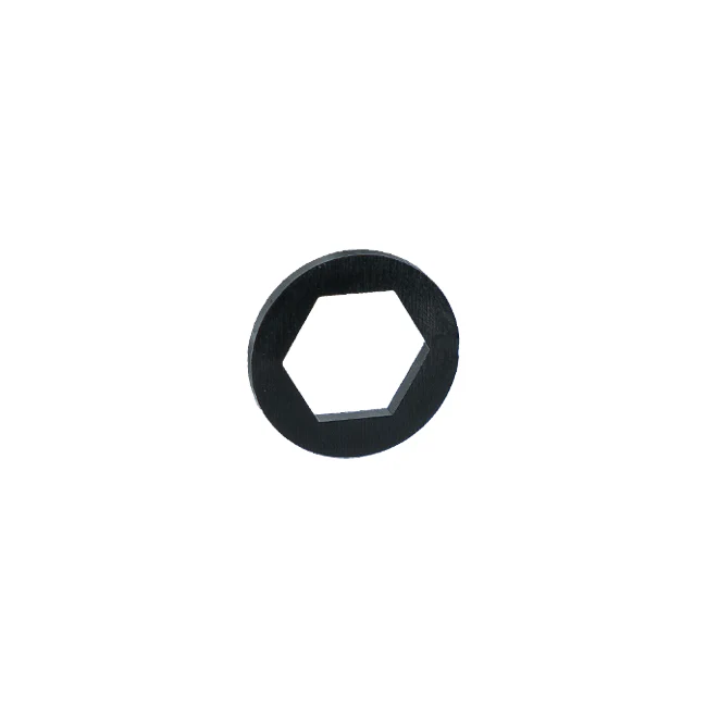1/16" WD x 3/8" Hex ID x 5/8" OD Plastic Spacer (10-Pack)