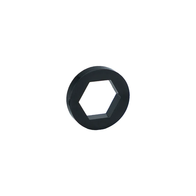 1/8" WD x 3/8" Hex ID x 5/8" OD Plastic Spacer (10-Pack)