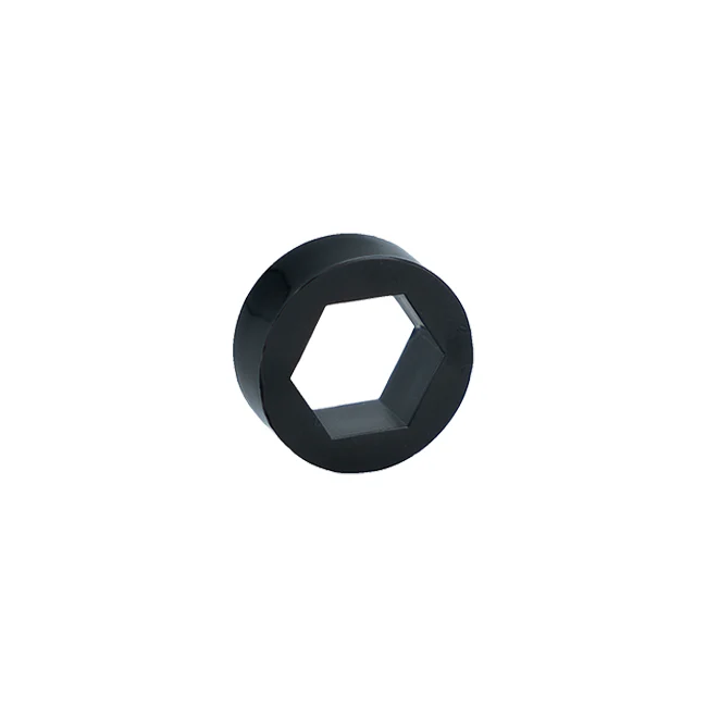 1/4" WD x 3/8" Hex ID x 5/8" OD Plastic Spacer (10-Pack)