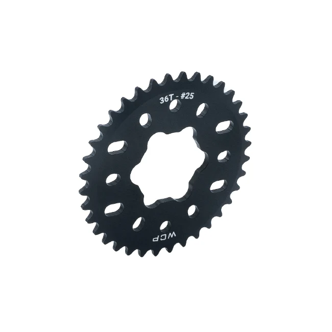 36t Aluminum Plate Sprocket (#25 Chain, SplineXL Bore)