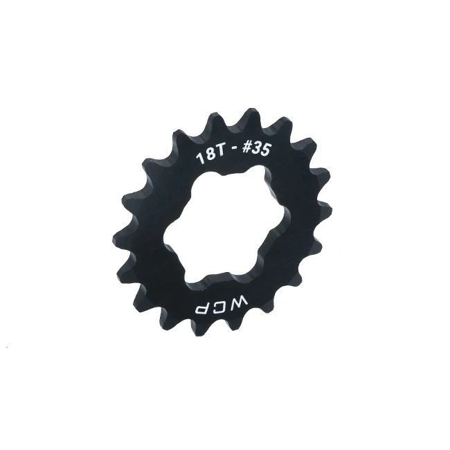 18t Aluminum Plate Sprocket (#35 Chain, SplineXL Bore)