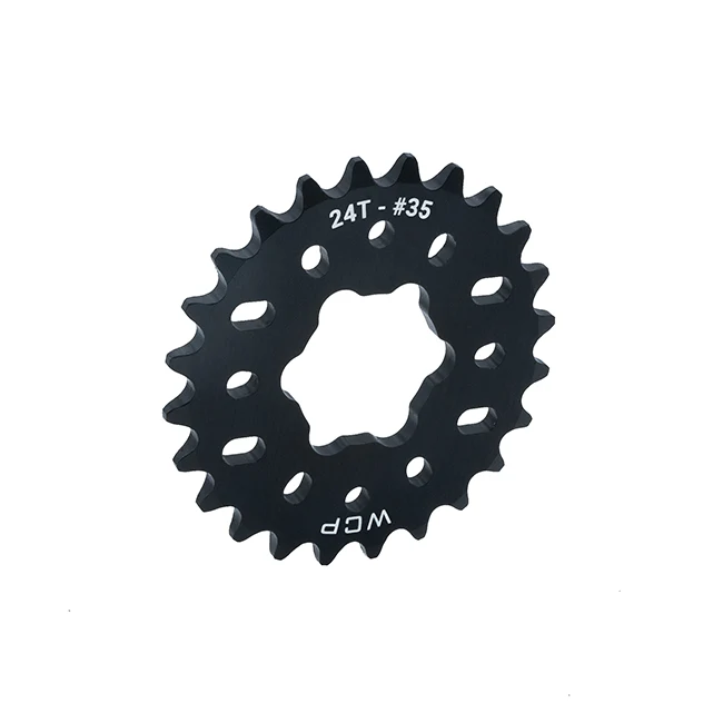 24t Aluminum Plate Sprocket (#35 Chain, SplineXL Bore)