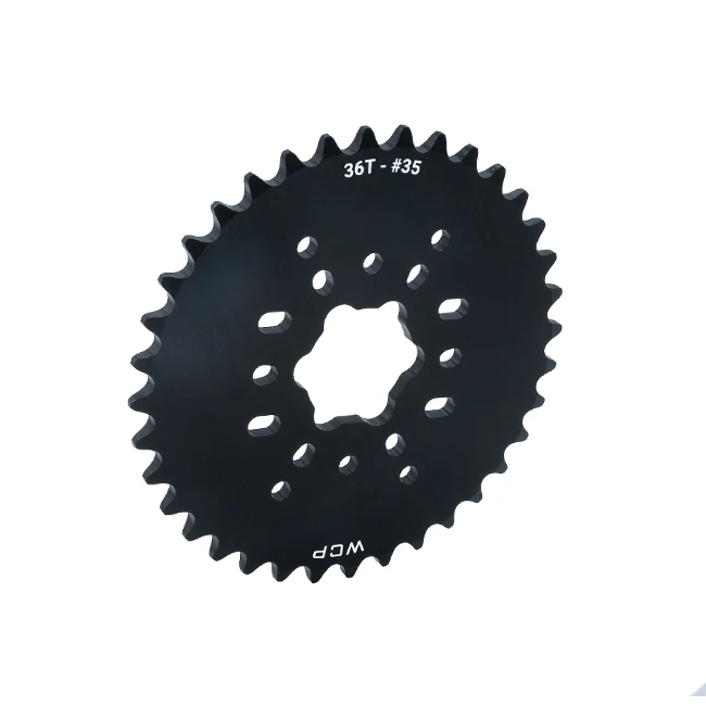 36t Aluminum Plate Sprocket (#35 Chain, SplineXL Bore)