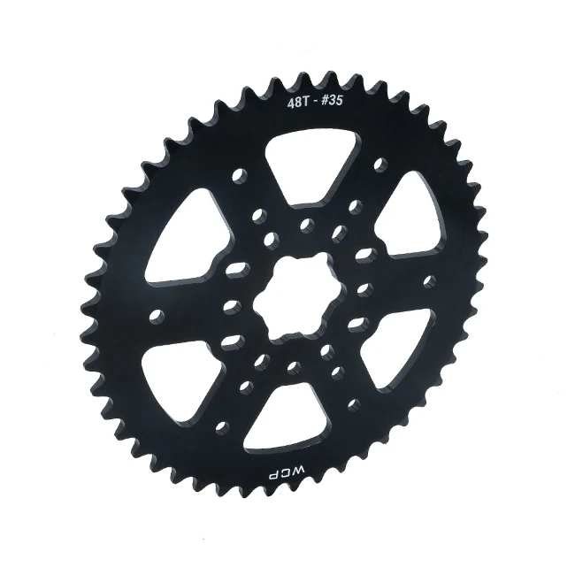 48t Aluminum Plate Sprocket (#35 Chain, SplineXL Bore)