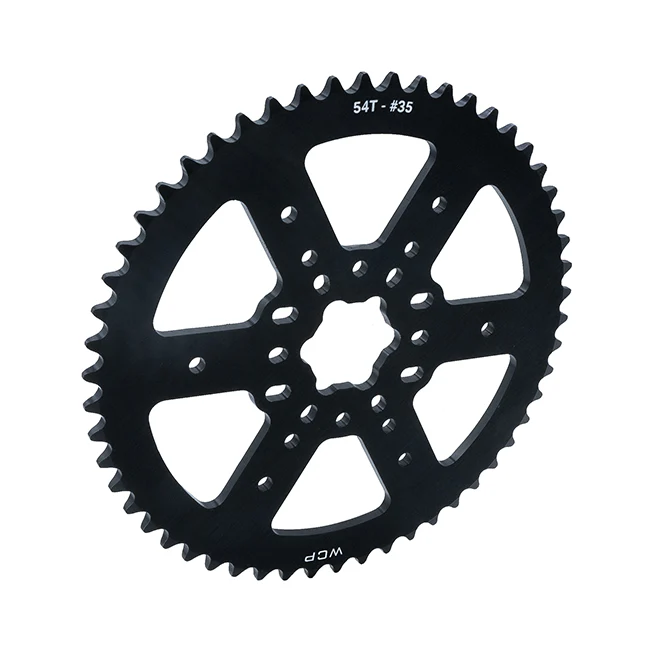 54t Aluminum Plate Sprocket (#35 Chain, SplineXL Bore)