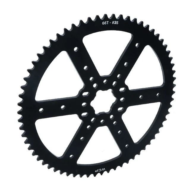 66t Aluminum Plate Sprocket (#35 Chain, SplineXL Bore)