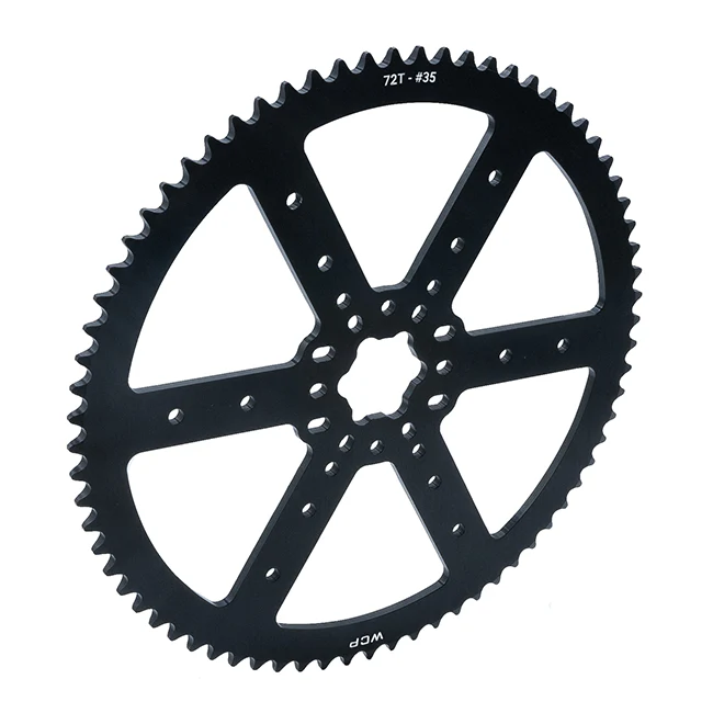72t Aluminum Plate Sprocket (#35 Chain, SplineXL Bore)