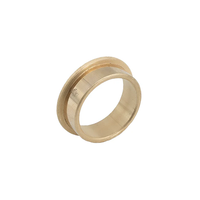 0.750" ID x 0.875" OD x 0.313" WD Bronze Bushing (Flanged) (2-Pack)