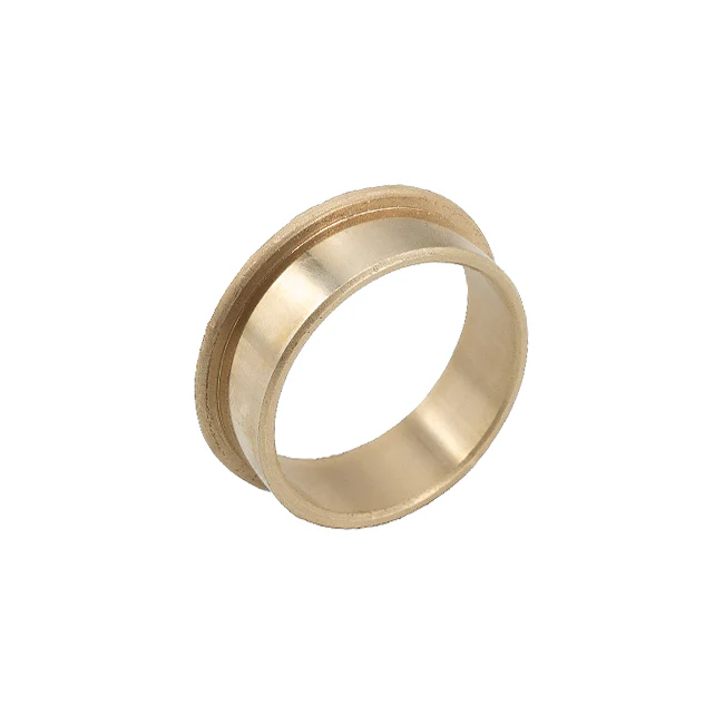 1.000" ID x 1.125" OD x 0.313" WD Bronze Bushing (Flanged) (2-Pack)