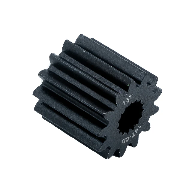 13t Steel Spur Gear (20 DP, 14t Center Distance, 8mm SplineXS Bore)