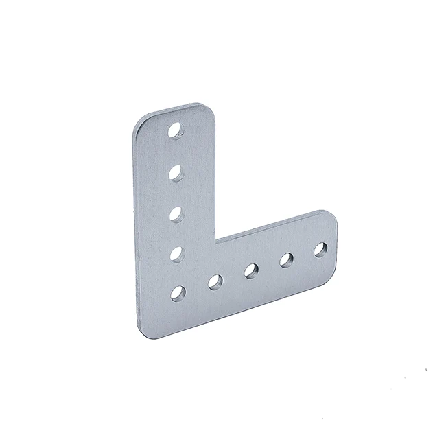 90 Degree Gusset, Sharp Corner (#10, 0.098" Thick) (2-Pack)