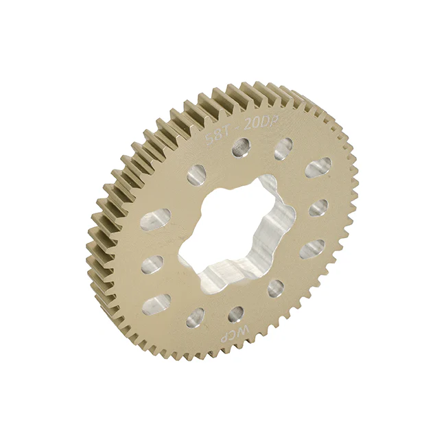 58t Aluminum Spur Gear (20 DP, SplineXL Bore)