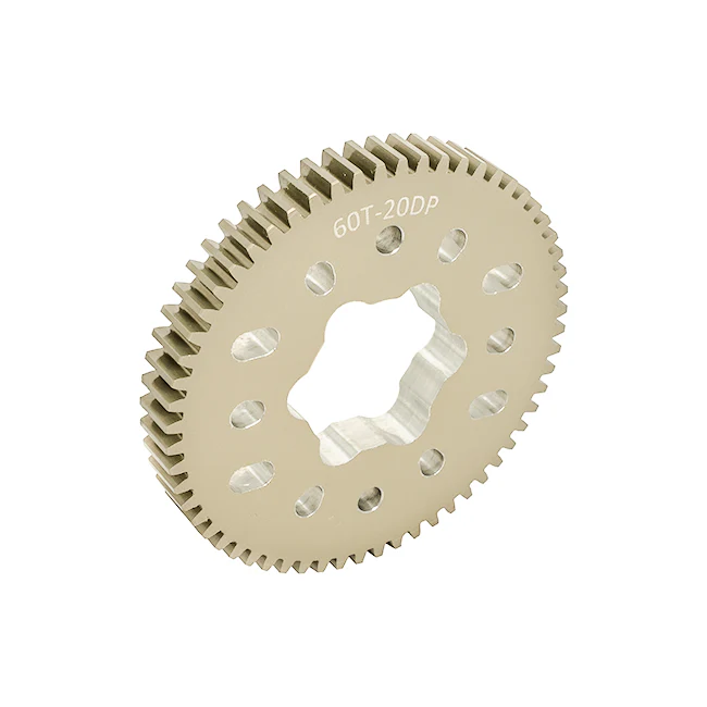 60t Aluminum Spur Gear (20 DP, SplineXL Bore)