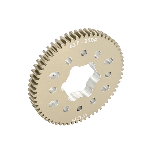 62t Aluminum Spur Gear (20 DP, SplineXL Bore)