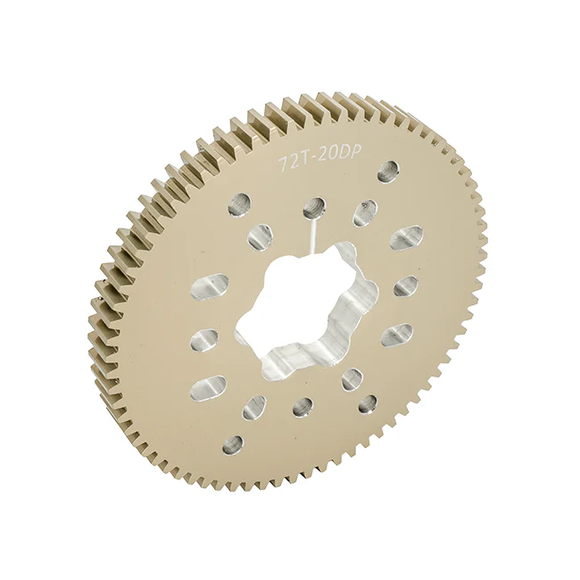 72t Aluminum Spur Gear (20 DP, SplineXL Bore)