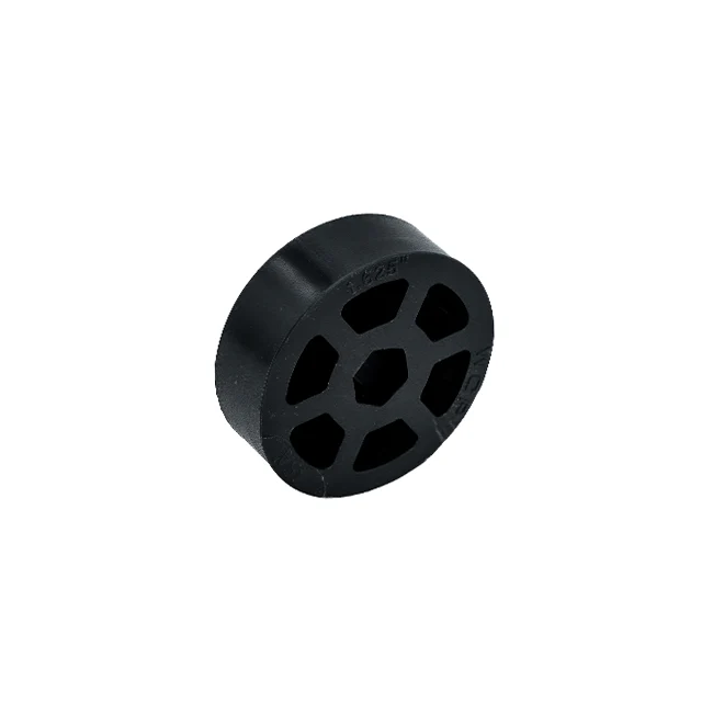 1.625" OD x 1/2" Wide Straight Flex Wheel (1/2" Hex Stretch, 60A)
