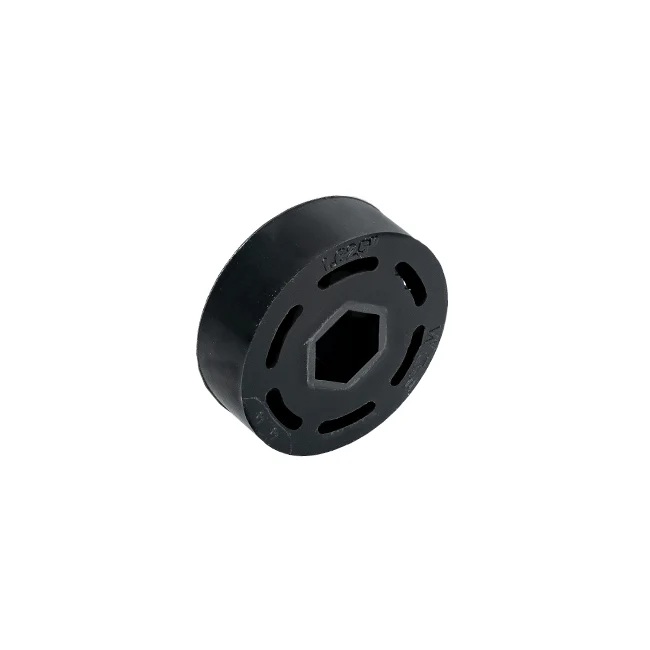 1.625" OD x 1/2" Wide Straight Flex Wheel (1/2" Hex, 30A)