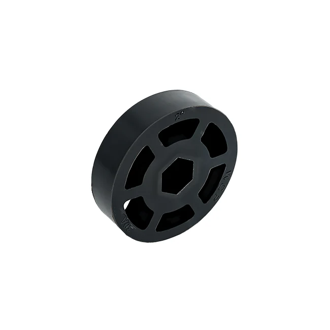 2" OD x 1/2" Wide Straight Flex Wheel (1/2" Hex, 30A)