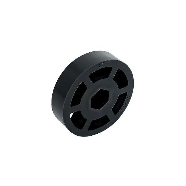 2" OD x 1/2" Wide Straight Flex Wheel (1/2" Hex, 60A)