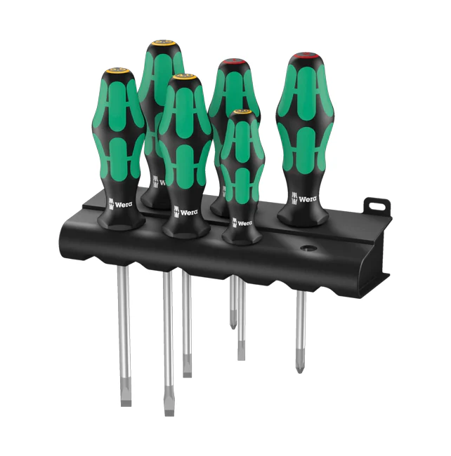 Rack Screwdriver set Kraftform Plus Lasertip and Rack (6-Pack)