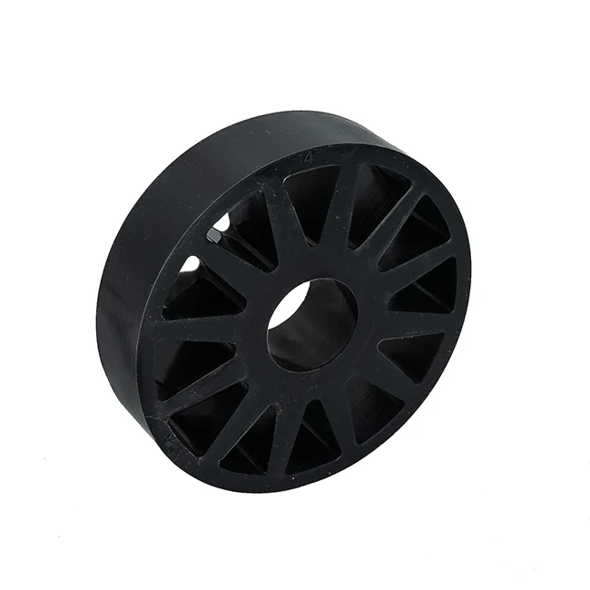 4" OD x 1" Wide Straight Flex Wheel (1-1/4" Round Stretch, 45A)