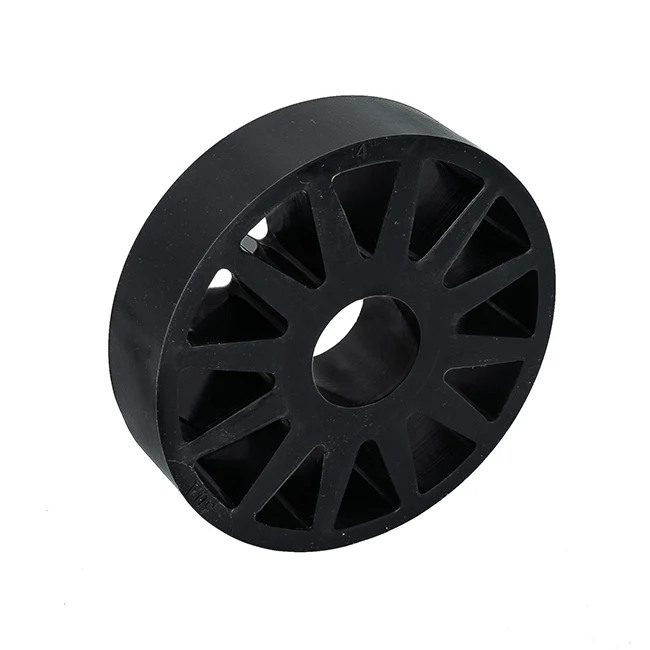 4" OD x 1" Wide Straight Flex Wheel (1-1/4" Round Stretch, 60A)