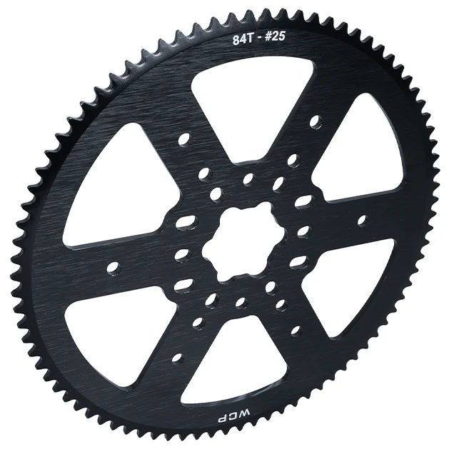 84t Aluminum Plate Sprocket (#25 Chain, SplineXL Bore)