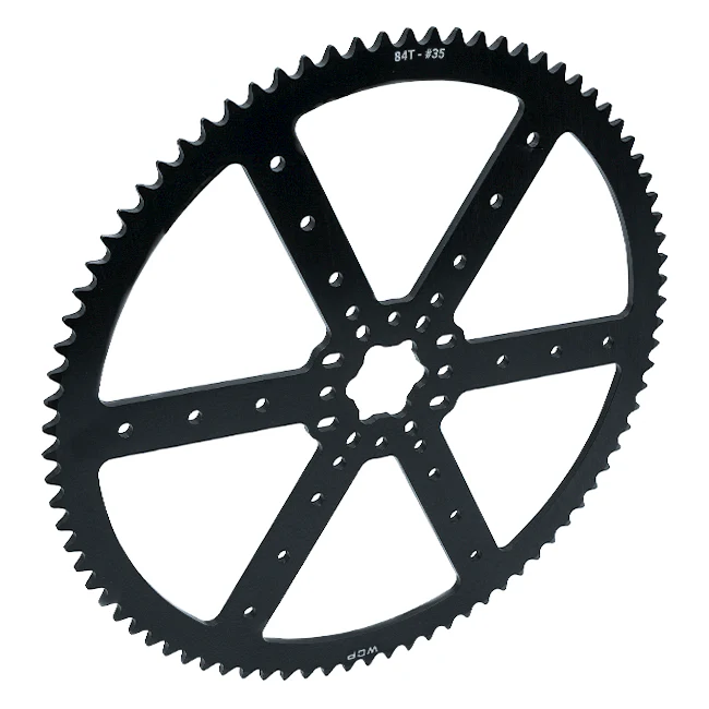 84t Aluminum Plate Sprocket (#35 Chain, SplineXL Bore)