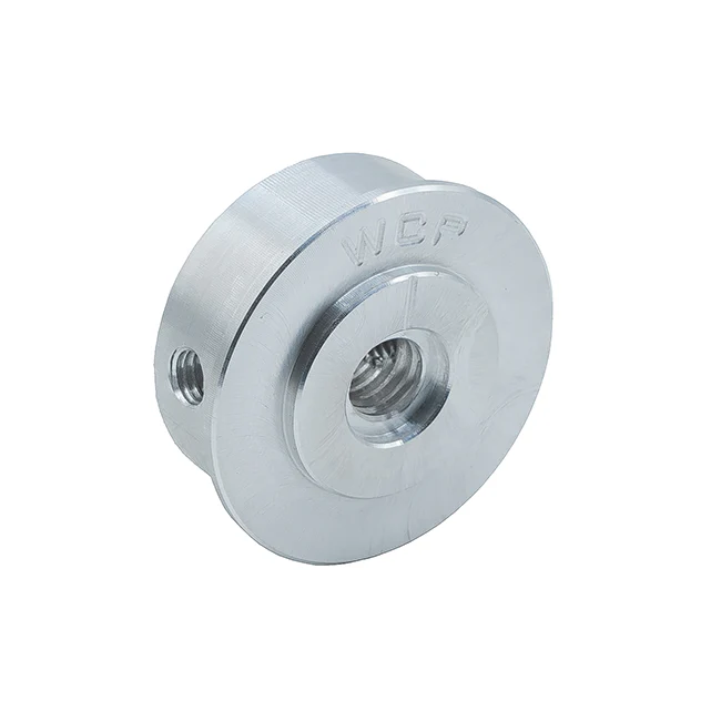 1-1/8" OD x 1/2" WD Roller Hub (5/16-18 Tapped Bore)
