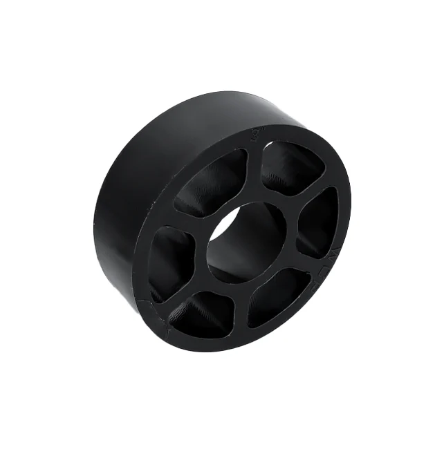 3" OD x 1" Wide 6 Spoke Straight Flex Wheel (1-1/4" Round Stretch, 30A)
