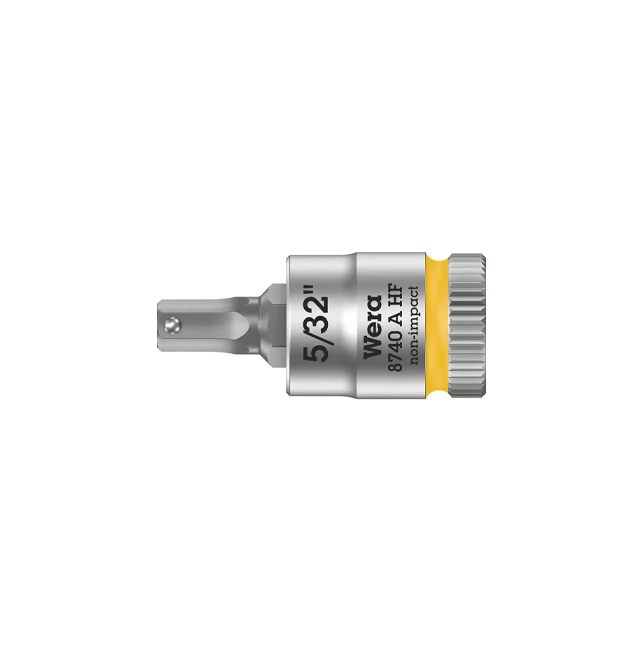 5/32" Hex Bit with Holding ZyklopSocket, 1/4" Drive