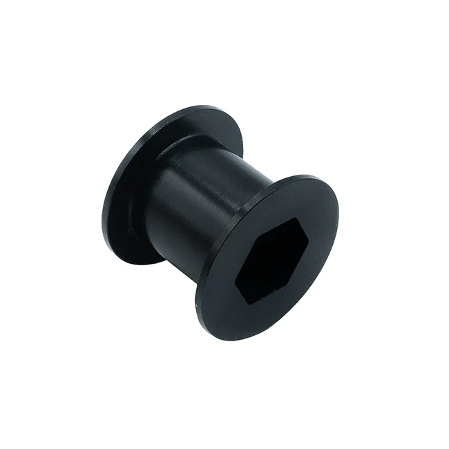 .732" OD x .875" WD Aluminum Idler Pulley (1/2" Hex Bore)
