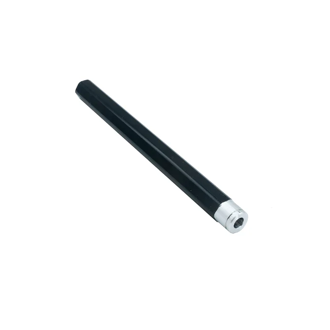 6" Long x 1/2" Rounded Hex Shaft (1/2" Round, 1/2" Snapring Groove)