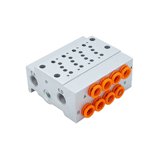 SMC SS5Y3-41-04-N7T 4 Station Base Mount