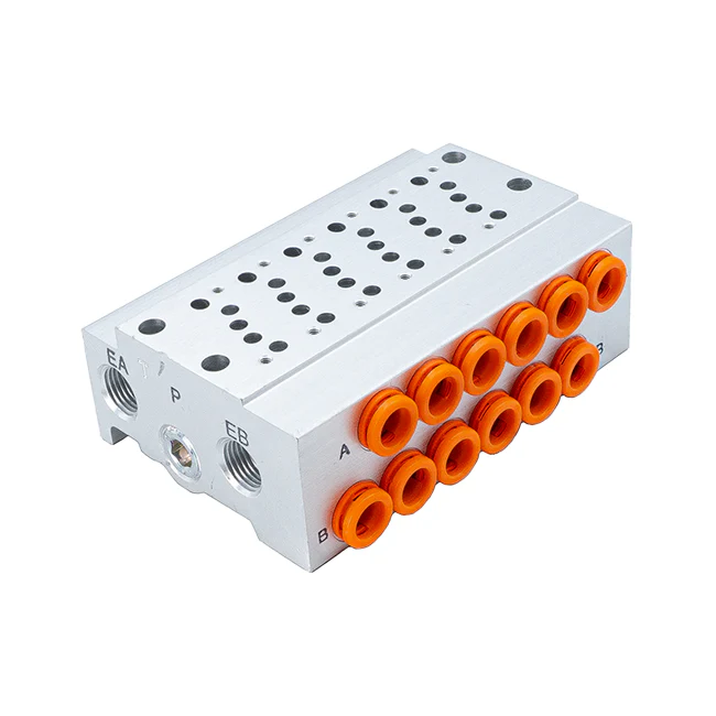 SMC SS5Y3-41-06-N7T 6 Station Base Mount
