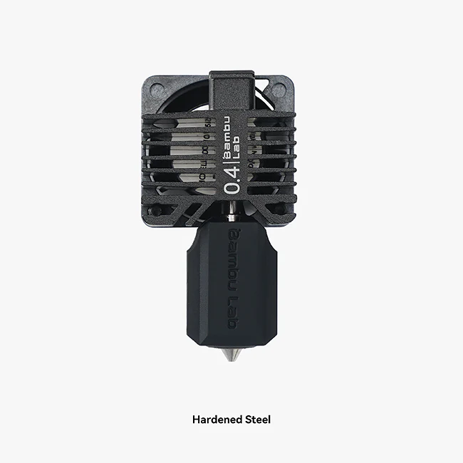 0.4mm Hardened Steel Complete Hotend with Nozzle, X1C