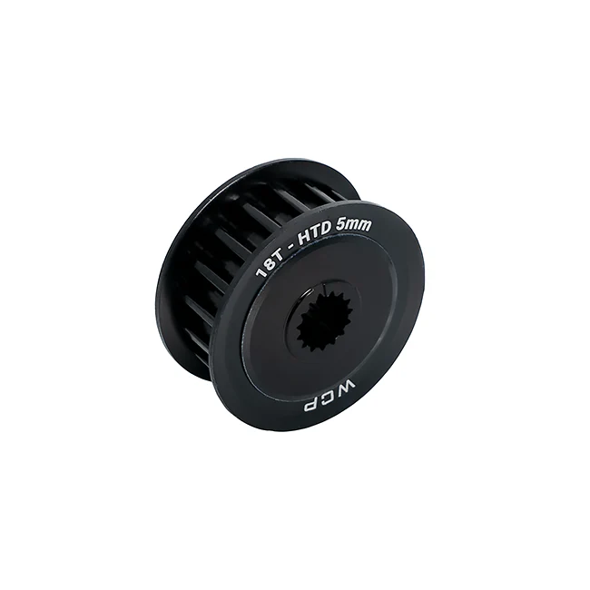 18t x 9mm Wide Aluminum Pulley (HTD 5mm, 8mm SplineXS Bore)