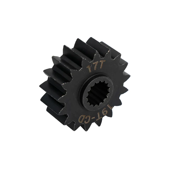 17t 1/2" Wide Steel Spur Gear, (20DP, 19t CD, 8mm SplineXS Bore)