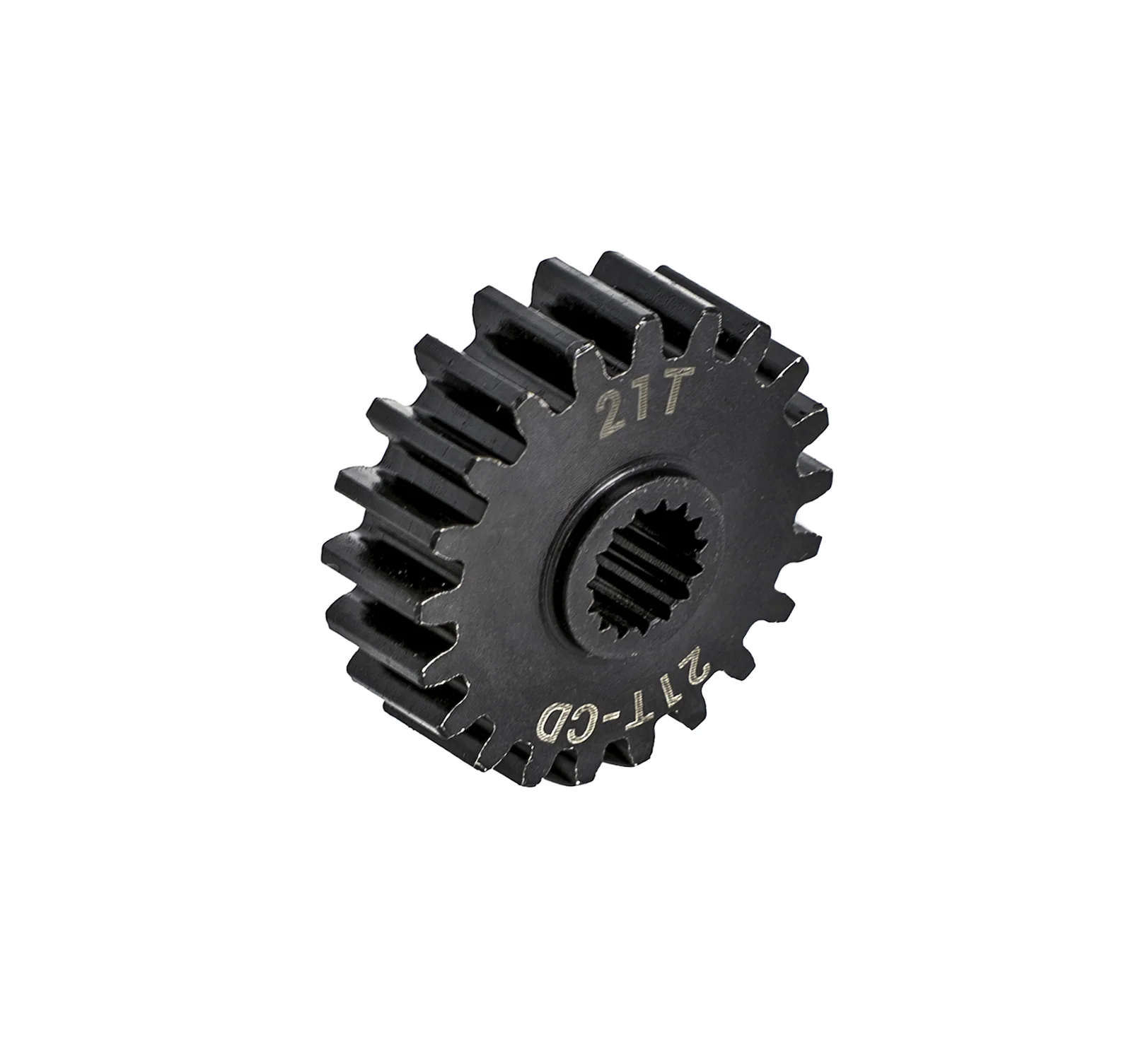 21t 1/2" Wide Steel Spur Gear (20DP, 8mm SplineXS Bore)