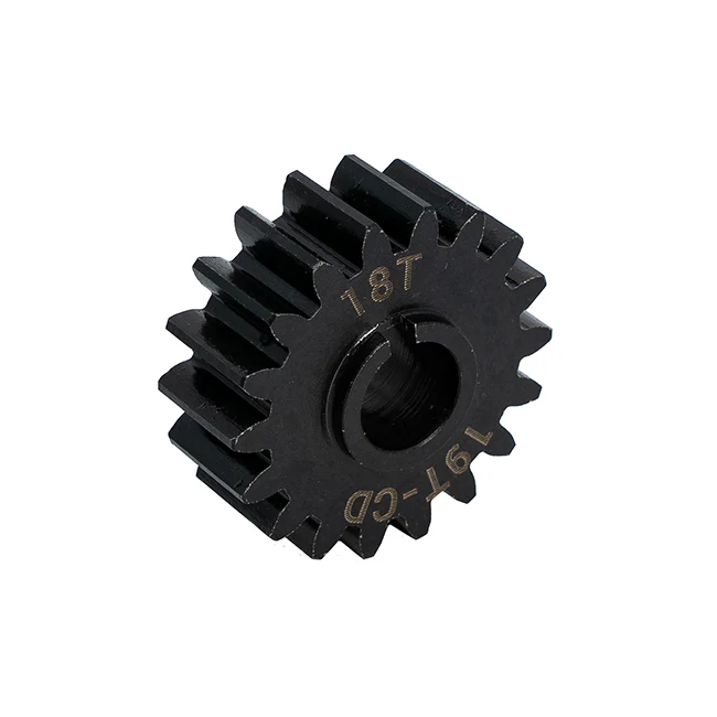 18t Steel Spur Gear (20DP, 19t CD, 8mm Key Bore)