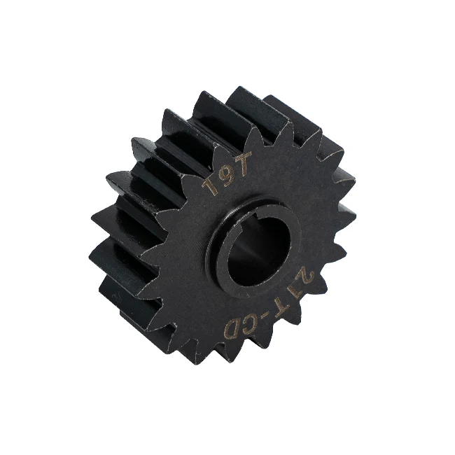 19t Steel Spur Gear (20DP, 21t CD, 8mm Key Bore)