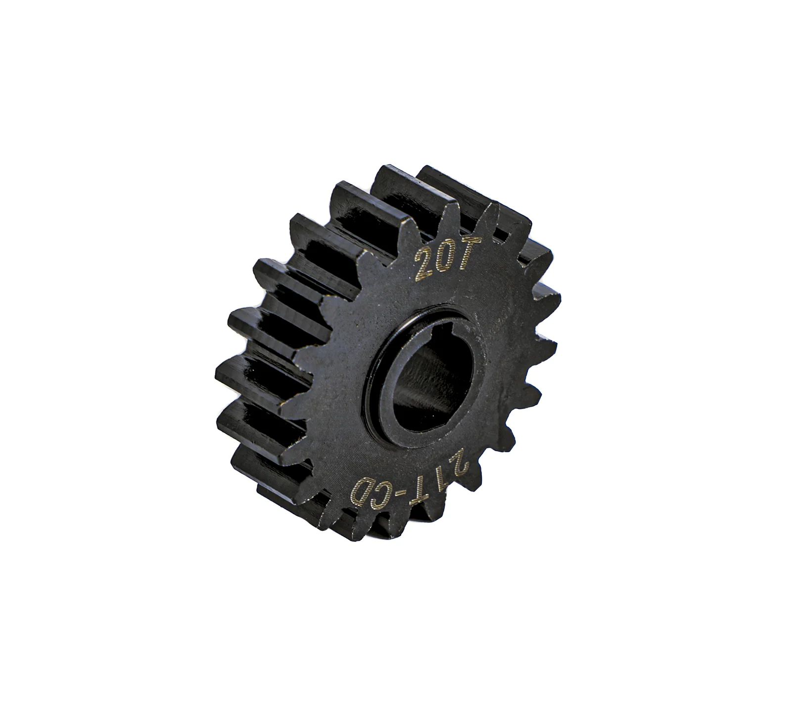 20t Steel Spur Gear (20DP, 21t CD, 8mm Key Bore)