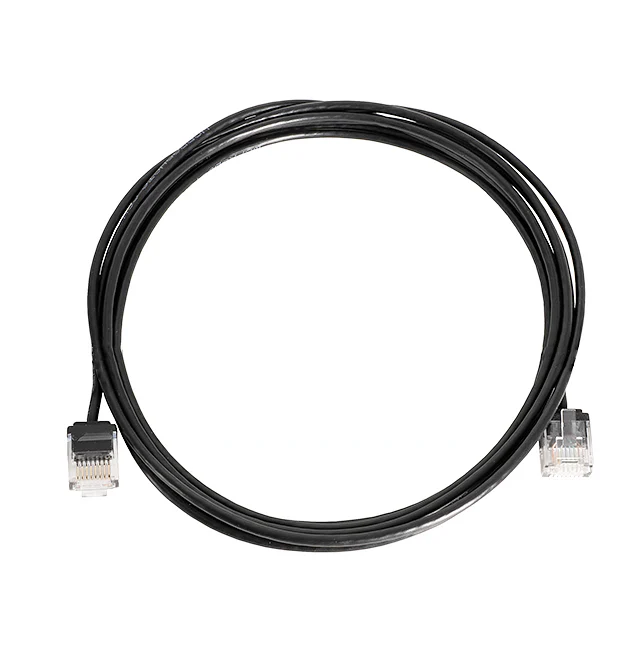 8ft Slim Ethernet Cable (32AWG, Ultra Short Boot)