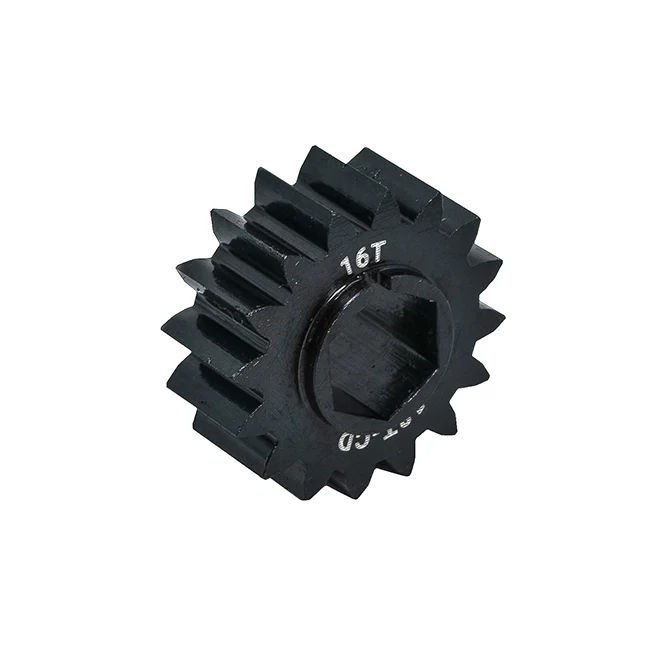 16t Steel Spur Gear (20 DP, 18t Center Distance, 3/8" Hex Bore)
