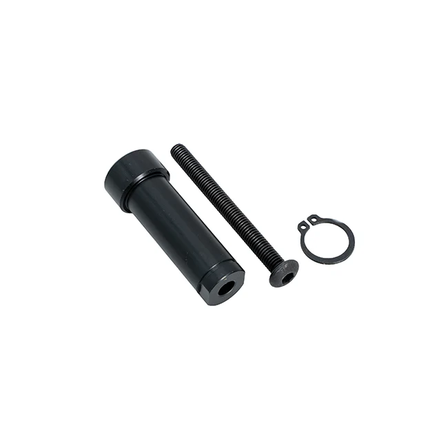 1-3/4" L x 1/2" OD Stub Shaft (Aluminum, 1/4" Bore) (2-Pack)